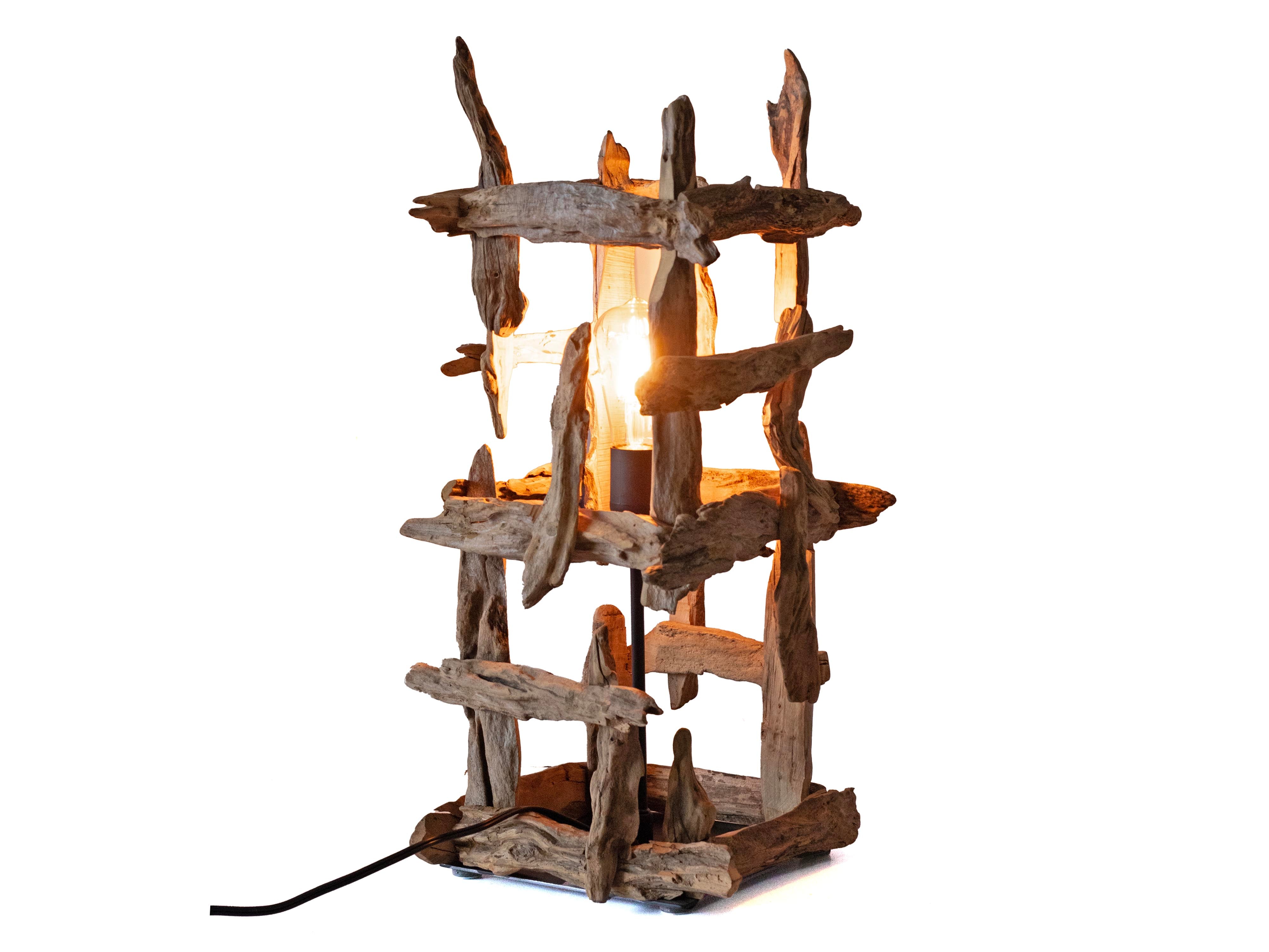 Shipwreck Driftwood Table Lamp