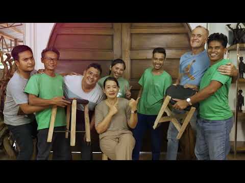 The making of The Angkas Stool, video by Cebu Homecraft